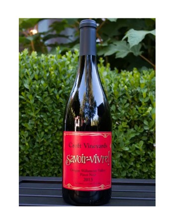 2013 Savoir-Vivre! Pinot Noir