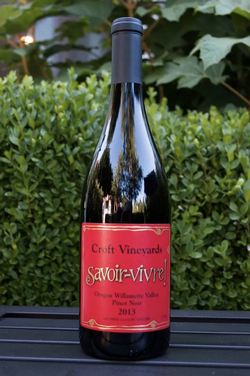 2012 Savior-Vivre! Library Pinot Noir